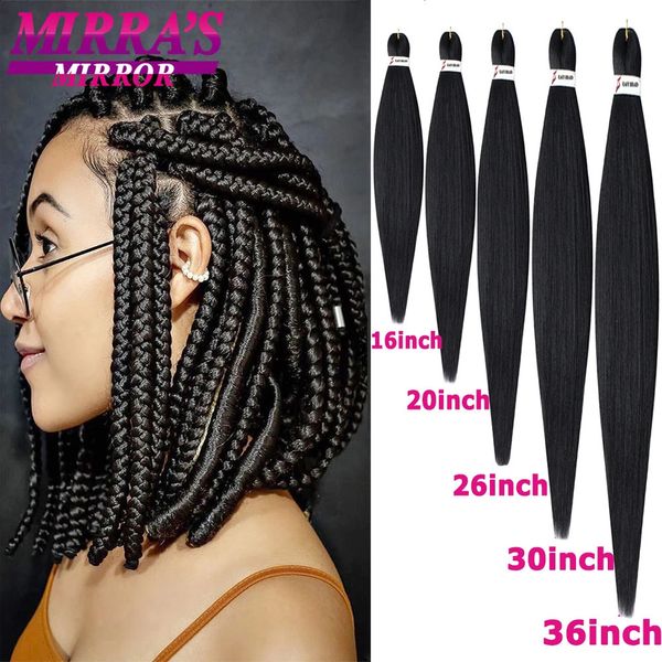 Easy Jumbo Braids Hair S Presidia pré -esticada Afro Sintético Sintético Braid Water Conjunto 1216263036 polegada 240410