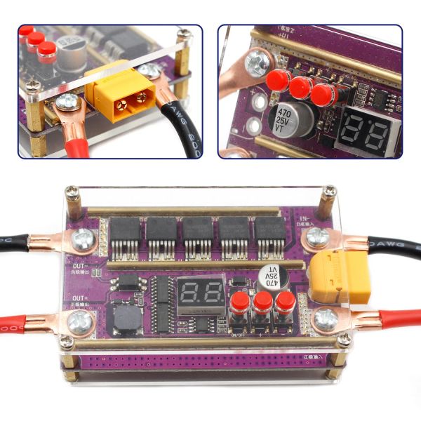 Kit DIY de soldador de 12V de 12v de 12V 99 engrenagens de energia Ponto ajustável Placa de controle de soldagem para 18650 Bateria 0,050,3 mm Folha de níquel