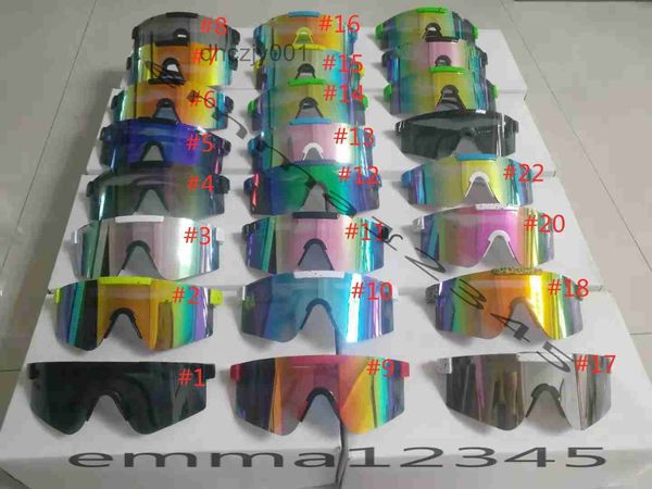 25 Farbe Original Sonnenbrille Radfahren Brillen Schnelles Schiff MTB Fahrrad Brille Windproof Ski Sport No polarisierte UV400 für Männer/Frau Großhandel Ebao