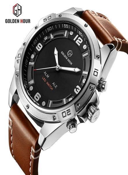 RELOJ HOMBRE GOLDENHOUR HOMENS ASSISTIR ARM SPORT SPORT MEN MAN BRANCE MARRENOS MILITARES VISTO RELÓGIO MASCO RELOGIO DE RELOGIO MASCULINO284464813