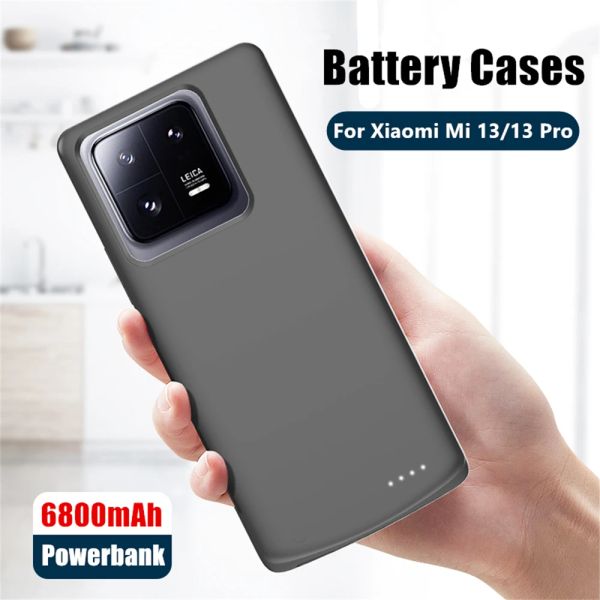 Fälle 6800mAh Batteriekoffer für Xiaomi Mi 13 Pro 13 Ultra Power Bank tragbare Batterieladegerät für Xiaomi 13 Powerbank Case CPAA