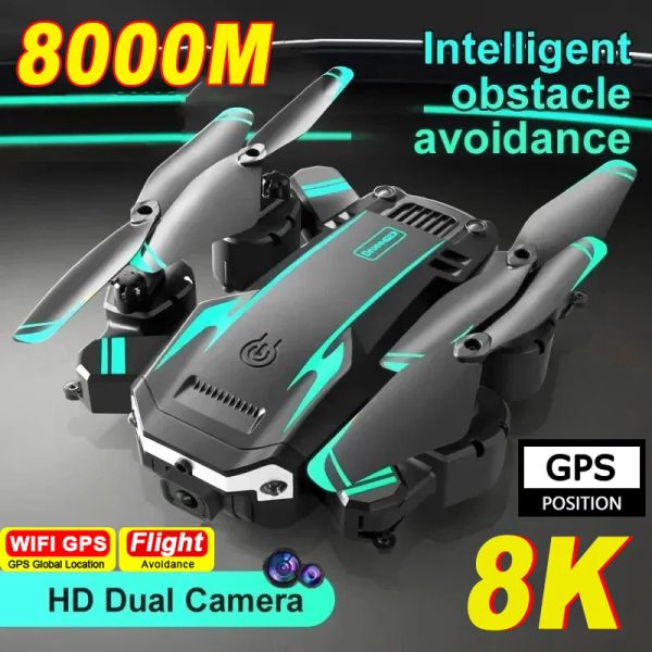 Droni G6 Pro Drone 8K 5G GPS Professional HD Aerial Photography Qualcamera Omnidirezionale Evitamento dell'ostacolo Quadrotore Toy Uav Hot