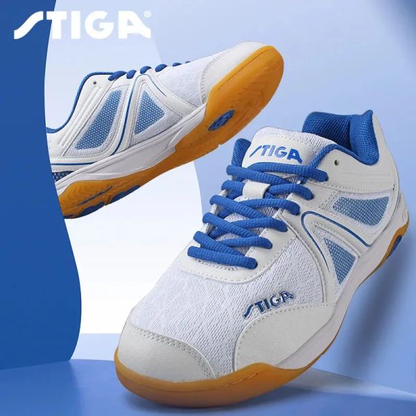 Maglie Stiga Sports 5521 5522 Scarpe da tennis da tavolo professionista da uomini Sneaker Sneakers Scarpe da ping da ping per interni