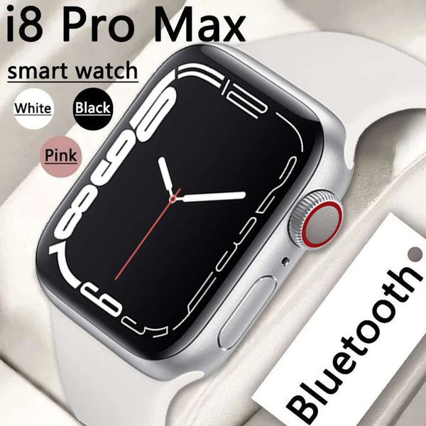 I8 Pro Max Smartwatch Men Women Bluetooth Call Call Moda Multidial Rastreador Calculadora Remote Câmera Remoto Relógios Inteligentes 8 2024
