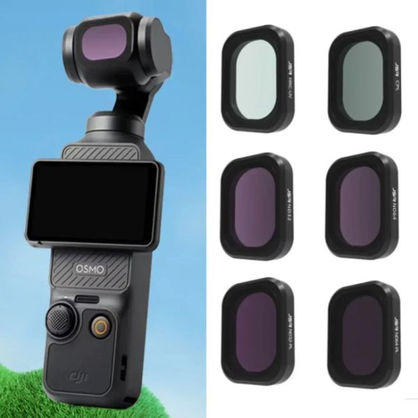 Filtri Pocket 3 Kit filtro lente Black Mist MCUV CPL ND MACRO MACRO MACRO FILTRI ANGOLO OSMO Pocket 3 Protettore Gimbal Protector Set