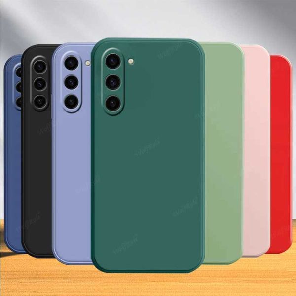 Случай с сотовым телефоном для чехла Samsung A25 Samsung Galaxy A25 A 25 Capas Phone Bumper Back Новый жидкий силиконовый мягкий фонд Samsung A25 240423