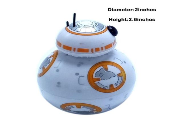 Accessori per fumatori Death Star Mainders da tobacco 2 pollici 3 strati Herb Grinder Spice Miller Robot Shape6693551