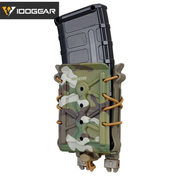 Holsters Idogear Tactical Magazine Bouch MOLLE Mag Holder Mag Spacco 5.56 7,62 mm Fascifrogone AiRsoft FastMag 3560