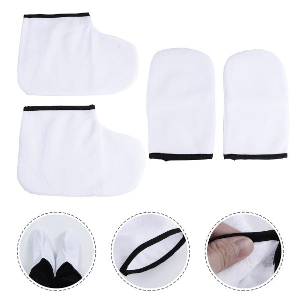 Strumenti Guanti di cera di paraffina Bootiestri Cover Liners Bath Hand Warder Socks Calzini Mani guanti da bagno caldo bagna