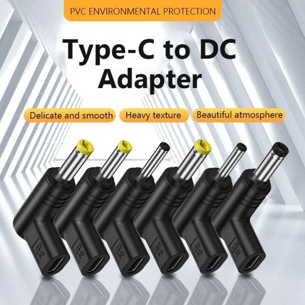 Accessoires 12V Power -Anschluss Multifunktional Typ C bis DC -Jack -Stecker Ladeadapter USB Typ C Weiblich an DC -Mann für Überwachungskamera