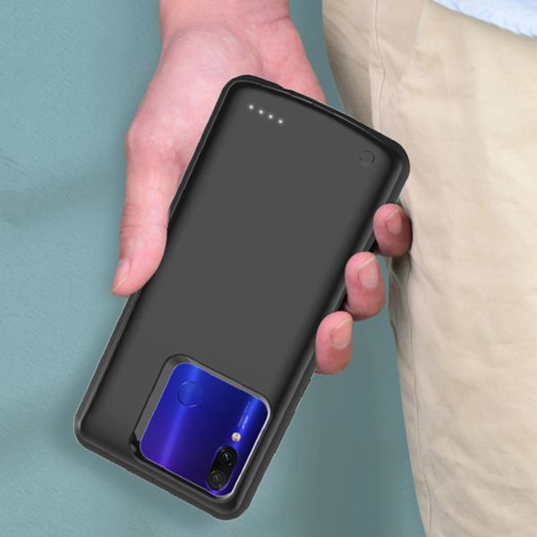 Fälle Batteriekoffer 6800 mAh für Xiaomi Redmi Note 7 8 9 Ladegerät Case Smartphone Deckung Power Bank für Xiaomi Redmi Note 7 8 9 Pro