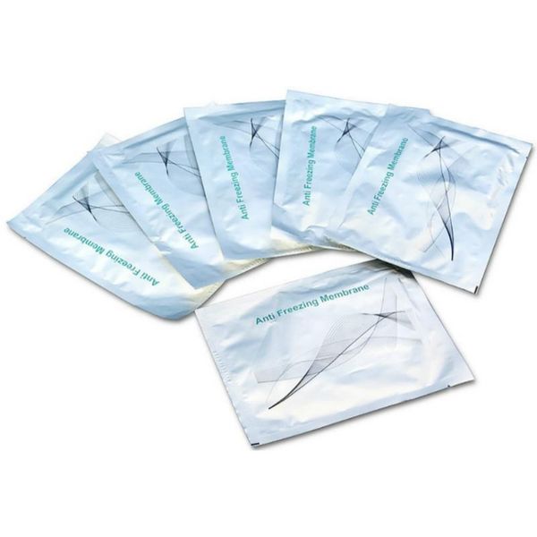 Acessórios Peças 100pcs Anti Congelamento peso Reduce as membranas de papel Paddas de resfriamento de gel congelando a parte da máquina de beleza nos EUA