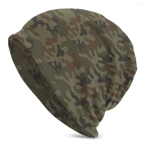 Berretti polacco camuflage grom cappelli camo moda goth autunno inverno cranio berretti berretti berretto unisex uomini uomini da donna homme caloroso cappello a maglia calda