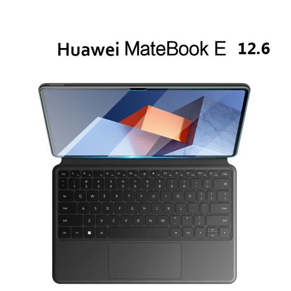 Protetores HD Tablet vidro temperado para Huawei MateBook E 12.6 2022 2023 Mate livro e tela protetora protetora de vidro anti -arranhões