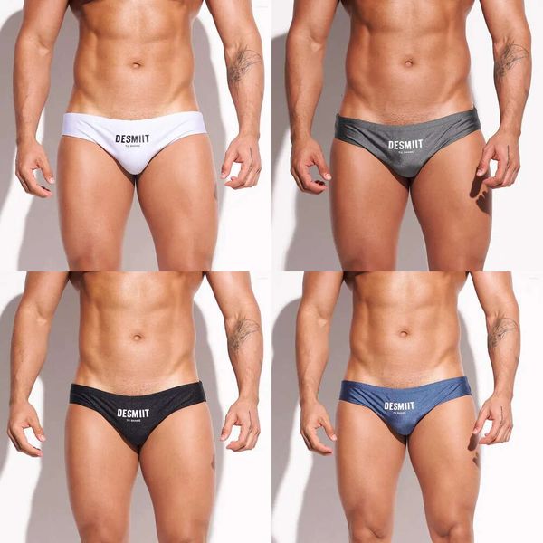 Swimwear Men 2023 Desmiit Bikini Slip Briefs for Men Bathing Suiting Sport Sport Swim Swims Man Short Swimming Turncho