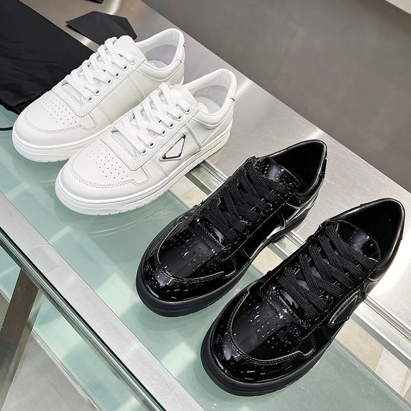 Versione alta Nuova Little White Shoes Couple Style Classic Single Single Cabice in pelle importata originale TPU Anti Slip Big Sole Sneaker casual esterno