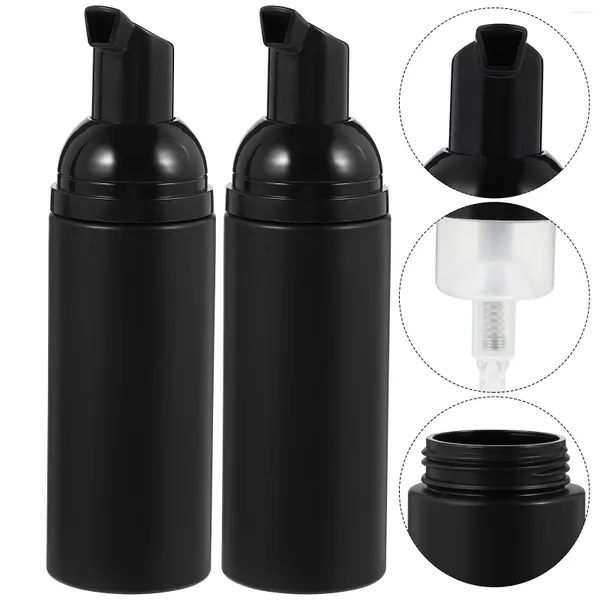 Depolama Şişeleri 3 PCS Kabarcık Şişesi Küçük Köpük Pompası Mini Kirpik Maskara Plastik Sabun Dispenser Seyahat Şampuan