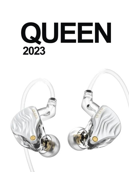 Auricolari TFZ/Supertfz Queen 2023 Auricolare Usole auricolare Cuffia cablata DJ Monitor 3,5 mm/Typec Hifi Music Earbud Annullamento Auricolare