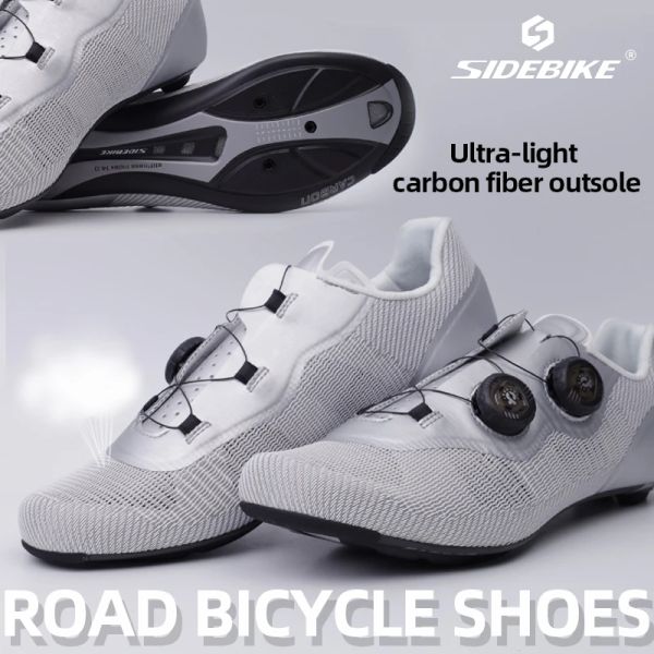 Schuhwaren im Fahrrad Fahrrad -Fahrrad -Sneaker für Männer Carbon Road Cycling Schuhe Ultraleicher Geschwindigkeit Radsport Sneaker zum Laufsport