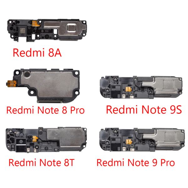 Kablolar Xiaomi için Hoparlör Redmi 8 8a Not 8 7 9 9s Pro Hoparlör Zil Seplasman Parçaları