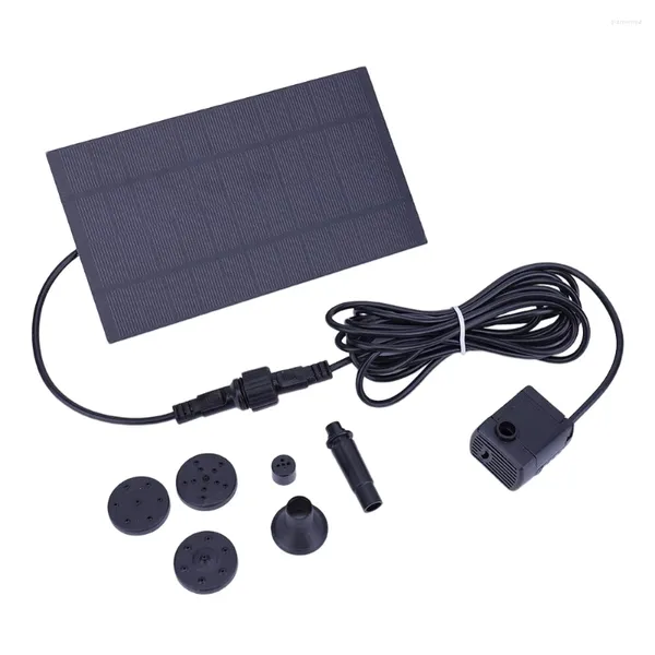 Decorações de jardim Maker a aquário solar 2,5 w com 6 bicos para externo (a)