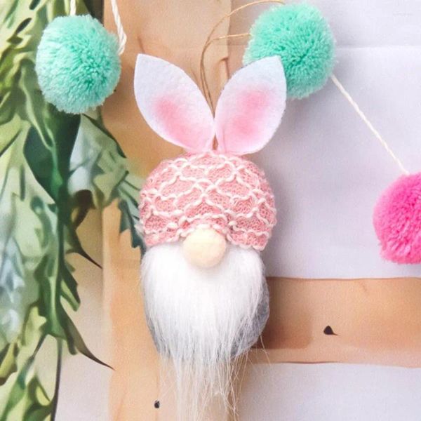 Figurine decorative 5 pezzi/set bellissime orecchie ornamenti di Pasqua Colorfast Easter Sprofida