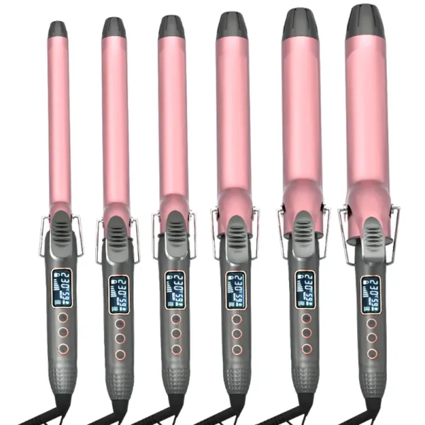 Irons Electric Professional Ceramic Hair Curler LCD Curling Iron Roller Burls Wand Waver