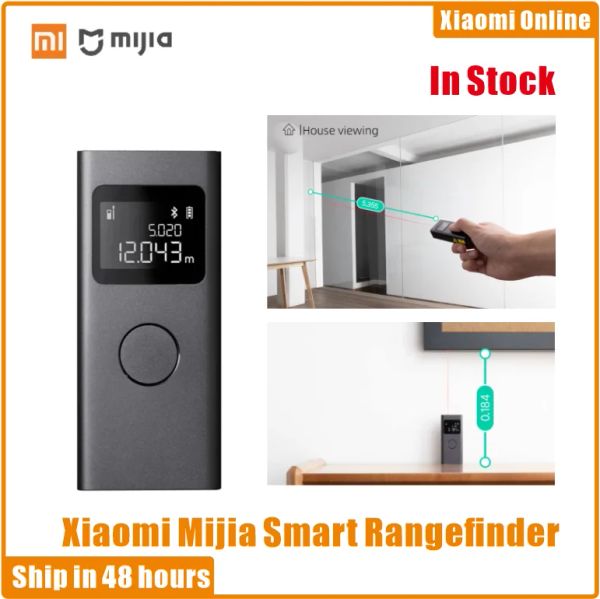 Controle 2022 Xiaomi Mijia Rangefinder Life Home Life Smart Tape Laser Medida DigitalDistance Medidor de dados Profesional Storage Trabalho com Mihome