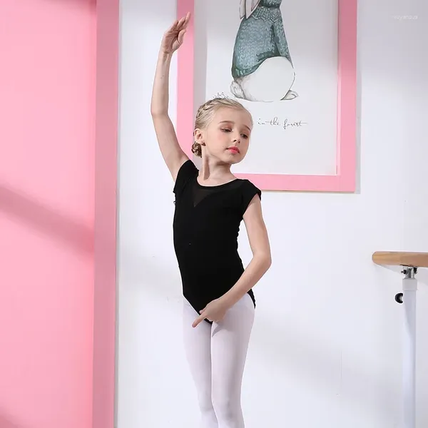 Stage Wear 5 Colours for Kids Ballerina Ballet Dress Leotards Gymnastics Bodysuits Tutu Girls Dance Abites Dancing