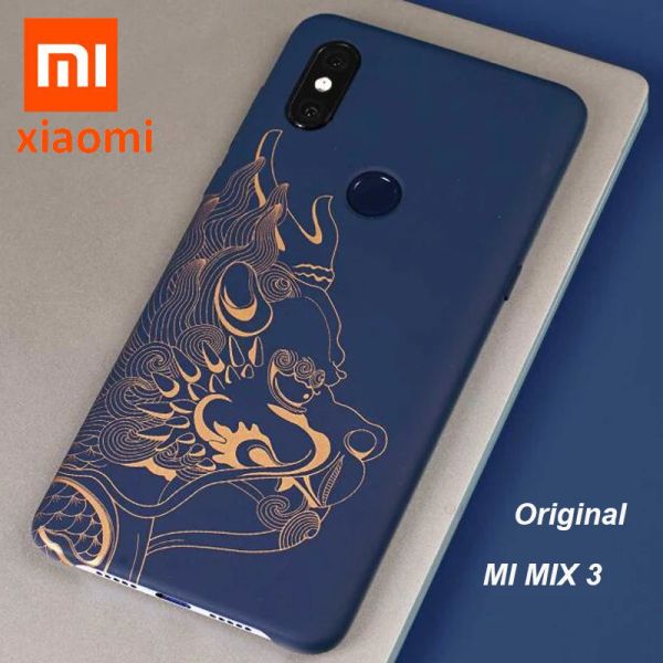 Fälle offizielle Xiaomi Mi Mix 3 Fall (4G) MIX3 Beast Limited Edition Rück.