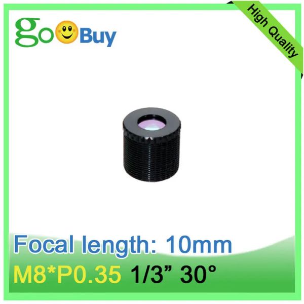 Filtreler M8*P0.35 Odak Uzunluğu 10mm Yüz Tanıma Lens 1/3 