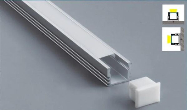 2M LED -Aluminiumkanal 16x12mm -Profil für 5050 5630 Strip Lights, LL