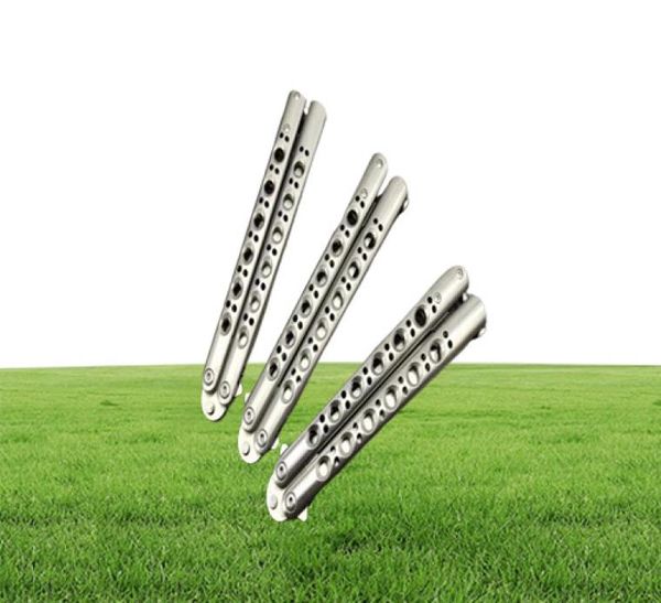 Baliplus Balisong BM42 BM43 BM47 VG10 6 Delik Titanyum Kelebek Eğitmeni Eğitim Bıçağı Keskin El Sanatları Dövüş Sanatları Koleksiyonu K8715032