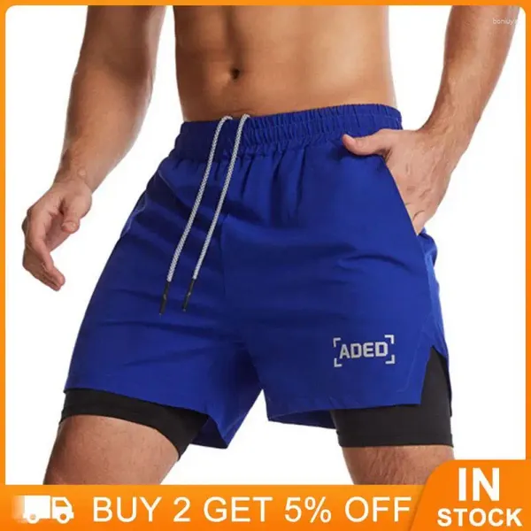 Tipo di abbigliamento per moto Tipo Shorts I pantaloncini di fitness morbidi e comodi sono accurati Sport a doppio strato facile da spostare