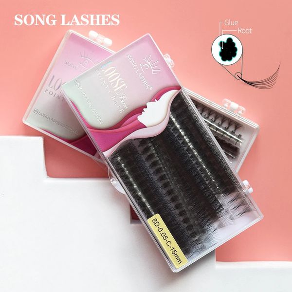 Nome Song Lashes Ultra Speed Premade Fans Extensions False Eylash Extensions Professional Lashes Strumenti e forniture per donne 240423