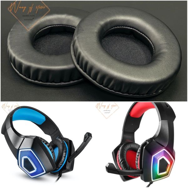 Acessórios Casos de espuma de couro de couro macio para caçadores para caçadores V1 V1 Gaming fone de ouvido Substituição de fones de ouvido