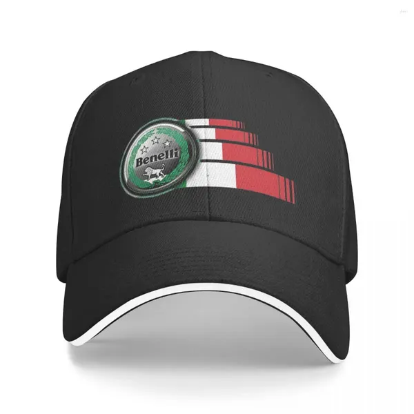 Ballkappen Benelli Racing Motorcross Motorrad Motor Baseball Cap Outfit Mode Sonne Frauen für Outdoor -Aktivitäten Kopfbedeckung