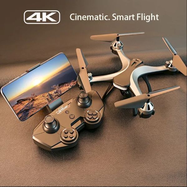 Drones Yeni JC801 İHA HD Profesyonel Çift Kamera Uzaktan Kumanda Helikopteri 4K Çift Kamera Drone Airal Fotoğraf Çarşı WiFi