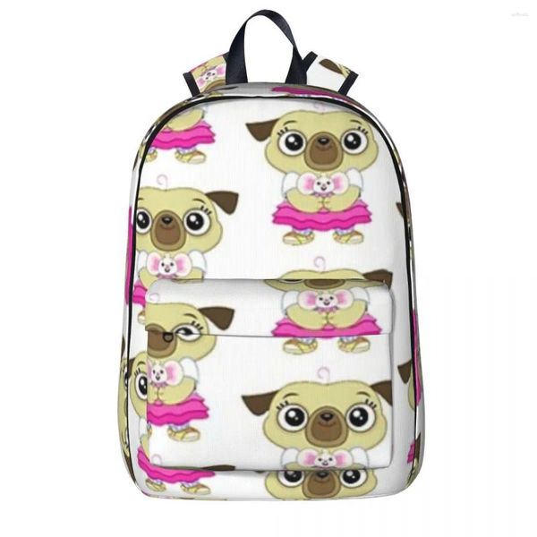 Zaino chip e patate ragazzi ragazze bookbag sacchetta scolastica cartoon kid rauckack spalla per laptop grande capacità di grande capacità