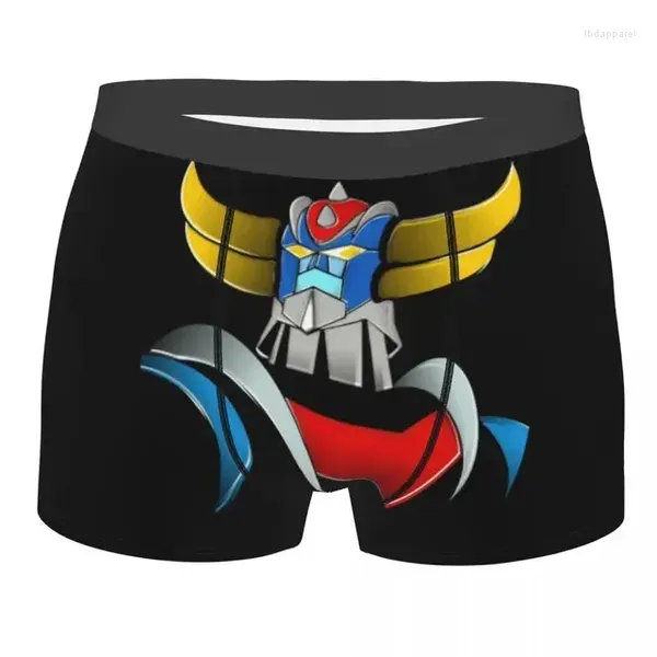 MUITOPANTES GOLDRAKE GOLDORAK Anime Mazinger Z Men's Underwear Briefs OVNIs Print Robot Grandizer Shorts Panties respiráveis