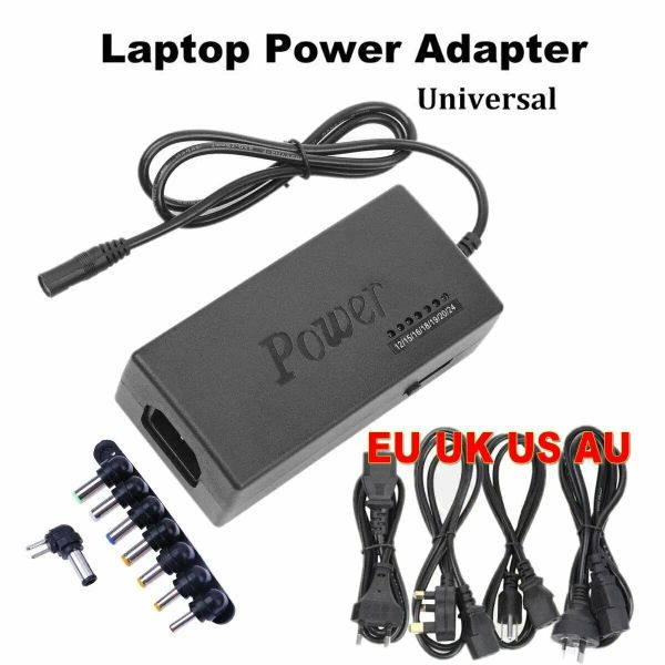 Adattatore 1224V 96W Laptop Universal Laptop Power Adattatore Caricatore per Acer Asus Dell Thinkpad Lenovo Sony Sony Samsung Computer