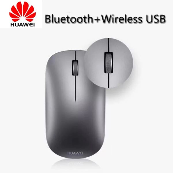 Topi Huawei originale Huawei Wireless Mouse Bluetooth 4.0 Supporti mouse silenzioso wireless Ottico Tog per MateBook 13/14/X Pro/E