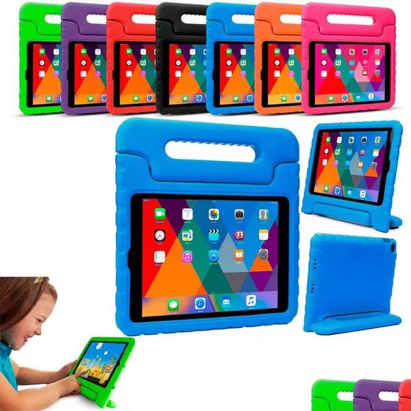 Case di tablet PC BASSE BAMBINI GUIDA STANTE EVA SUGGERIMENTO EVA SILE SULLO SULLO SULLO PER MINI 2 3 4 AIR PRO12.9 PRO11 HD8 Kindfire BAC DHUMO