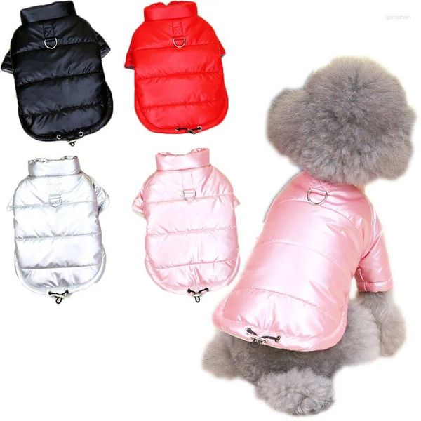 Vestuário para cachorro roupas de estimação PET PET Inverno para cães pequenos cachorros casaco de gato parkas impermeabilizada com jaqueta acolchoada roupas de roupa de roupa york xxl