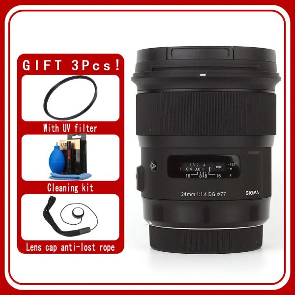 Filtreler Sigma 24mm F1.4 DG HSM | Canon Nikon Sony E için Art Lens