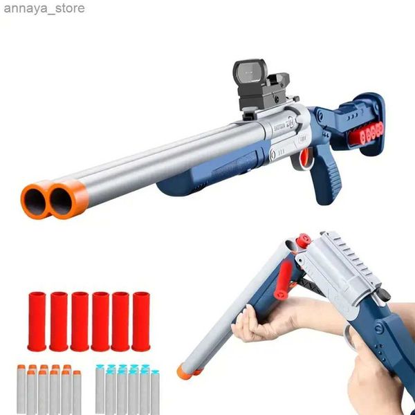 Waffenspielzeug Schaumkugeln Coole Schrotflinte Spielzeugwaffe Safe für Jungen Kinder Holi Gun Tk Shop Toys Dropshippingl2404