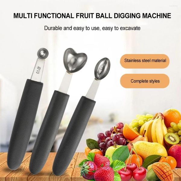 Baking stampi baller melone frutta scoop insalate accattivanti per occhio