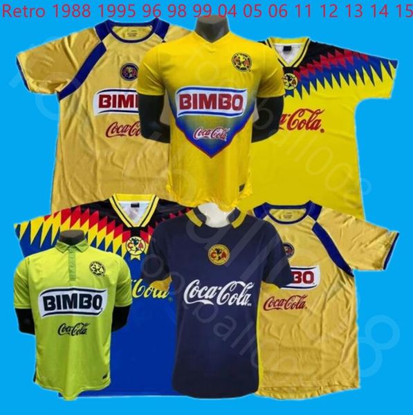 C. Blanco Retro Liga Mx Club America Soccer Jerseys1988 1995 96 98 99 04 05 06 2011 12 2013 14 15 O.Peralta R.Sambueza M.Layun D.Benedetto Vintage Classic Footbort Forman 4xl