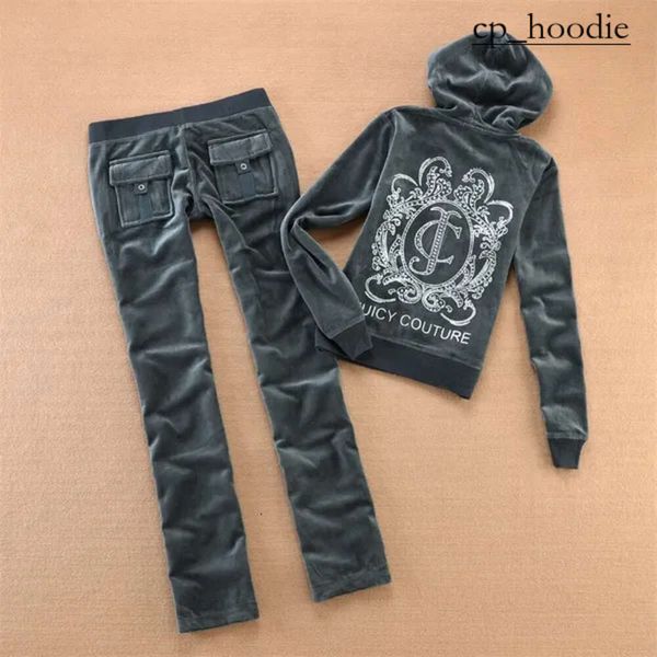 Rusoto suculento Tracksuit de rastreio feminino Moda de luxo de luxo de luva longa de manga longa suculento cotrue moletom e calça de moletom de sucurs