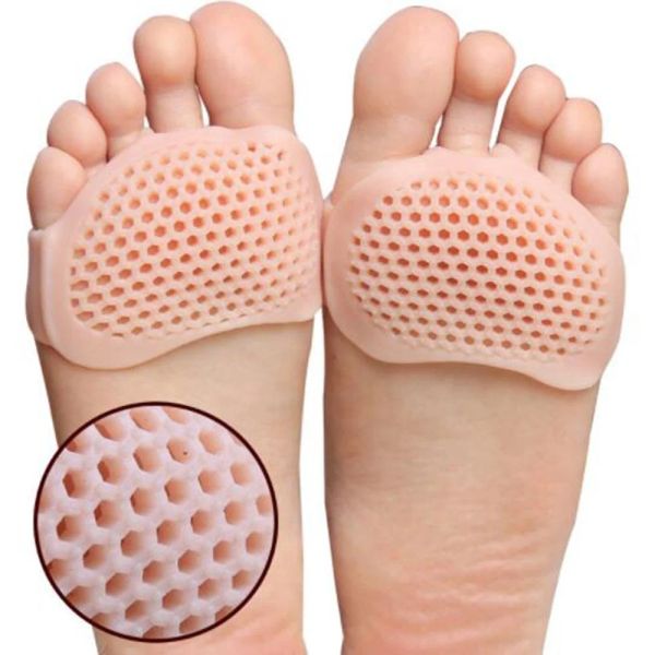 TAKIM 2 PCS Silikon Metatarsal Padler Ayakçı Ayırıcı Ağrı Kabartma Ayak Pedleri Ortotik Ayak Masaj Toyları Ön Önem Çoraplar Ayak Bakım Aracı